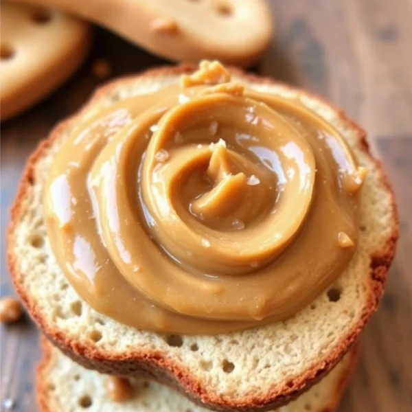 Salty Peanut Butter on Bread