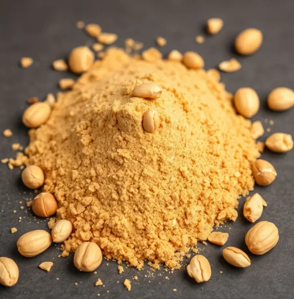 roasted peanut powder with peanut